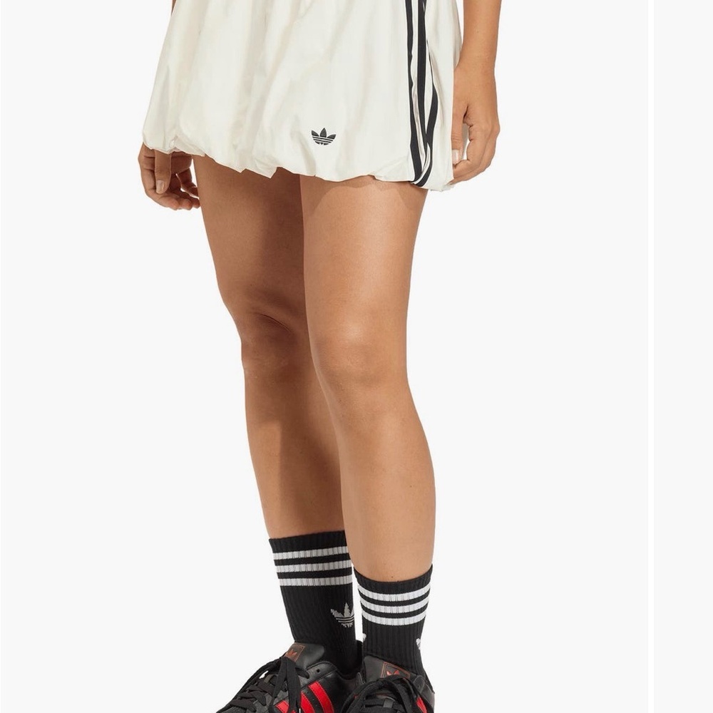 Adidas Cream Skirt with Black Accents
